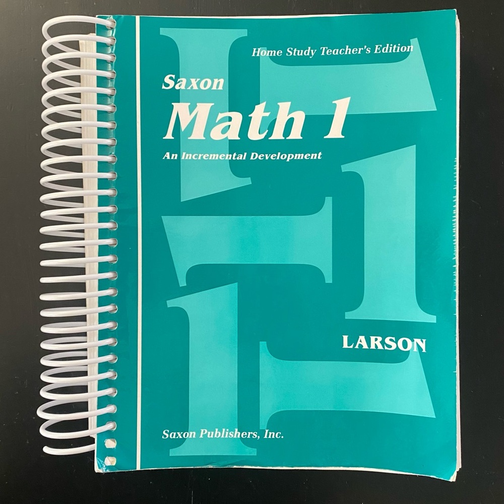 Saxon Math 1 Teachers Manual
